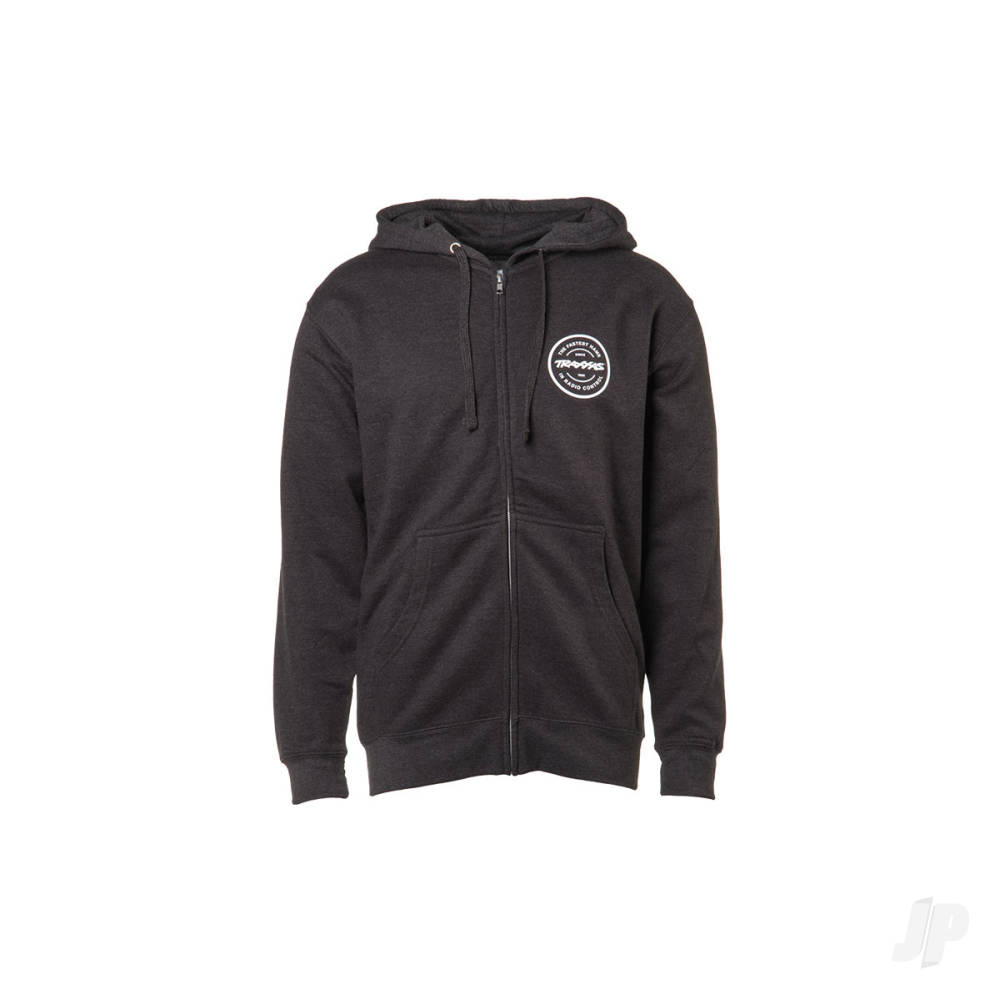 Traxxas Token Zip Hoodie Charcoal 2XL