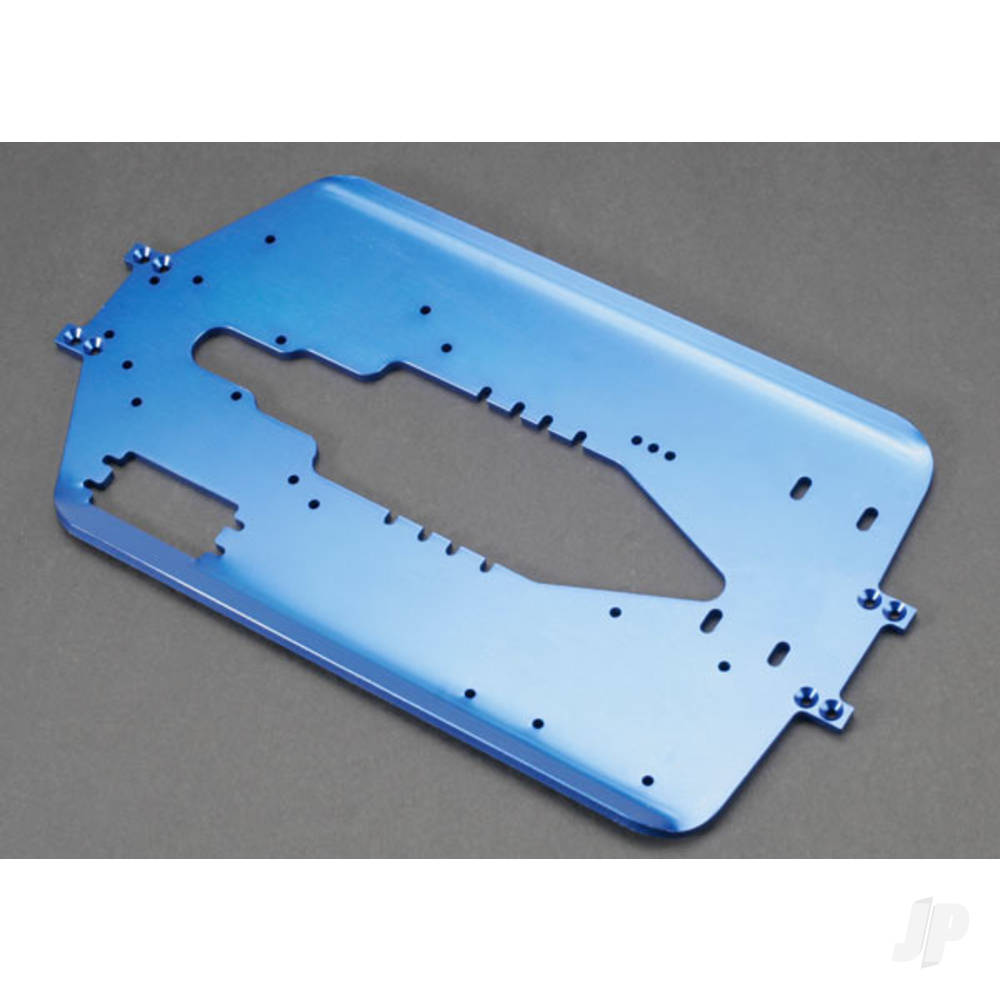 Traxxas T-Maxx Long wheelbase Chassis (Blue Aluminium)