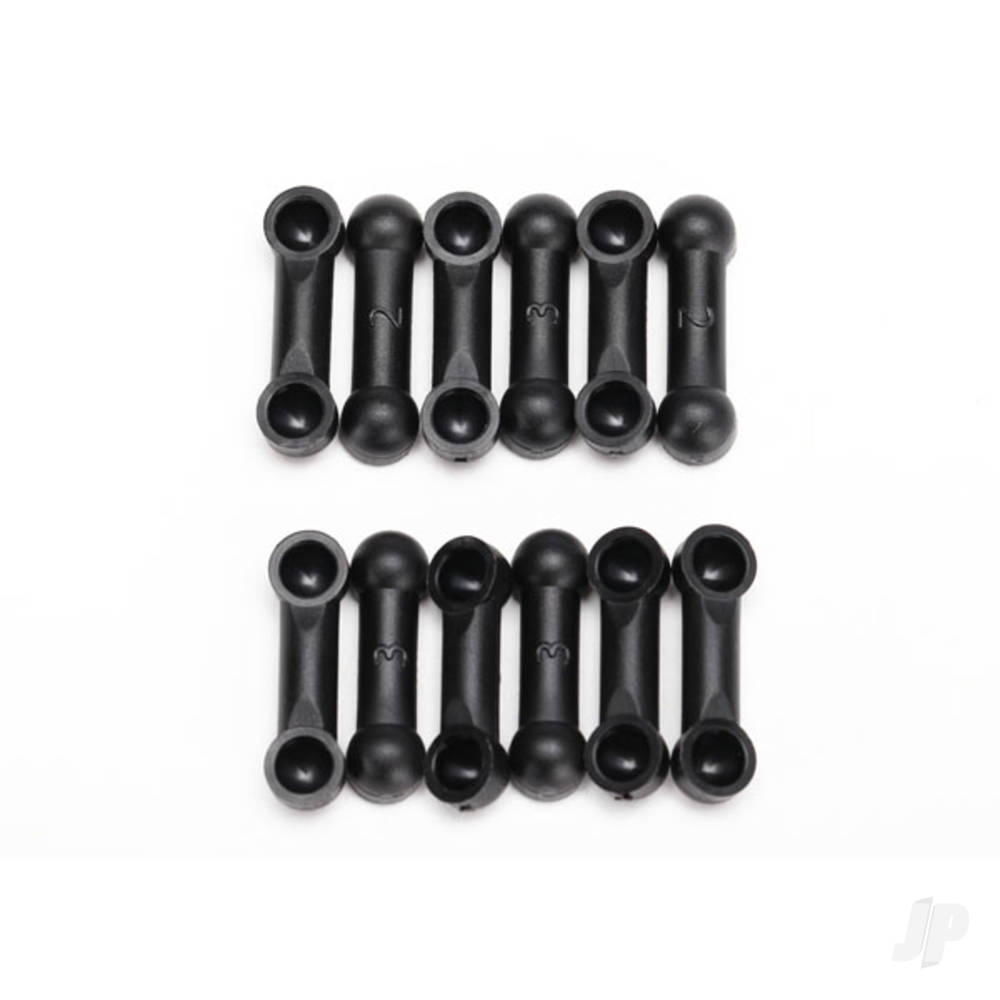 Traxxas Camber rods, 2-degree / 3-degree (6 each)