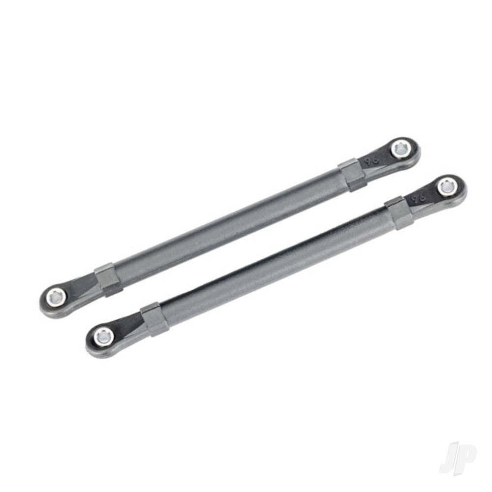 Traxxas Toe links (moulded composite) (96mm centre to center) (2) (assembled with hollow balls) (for use with #9180 upgrade kit)