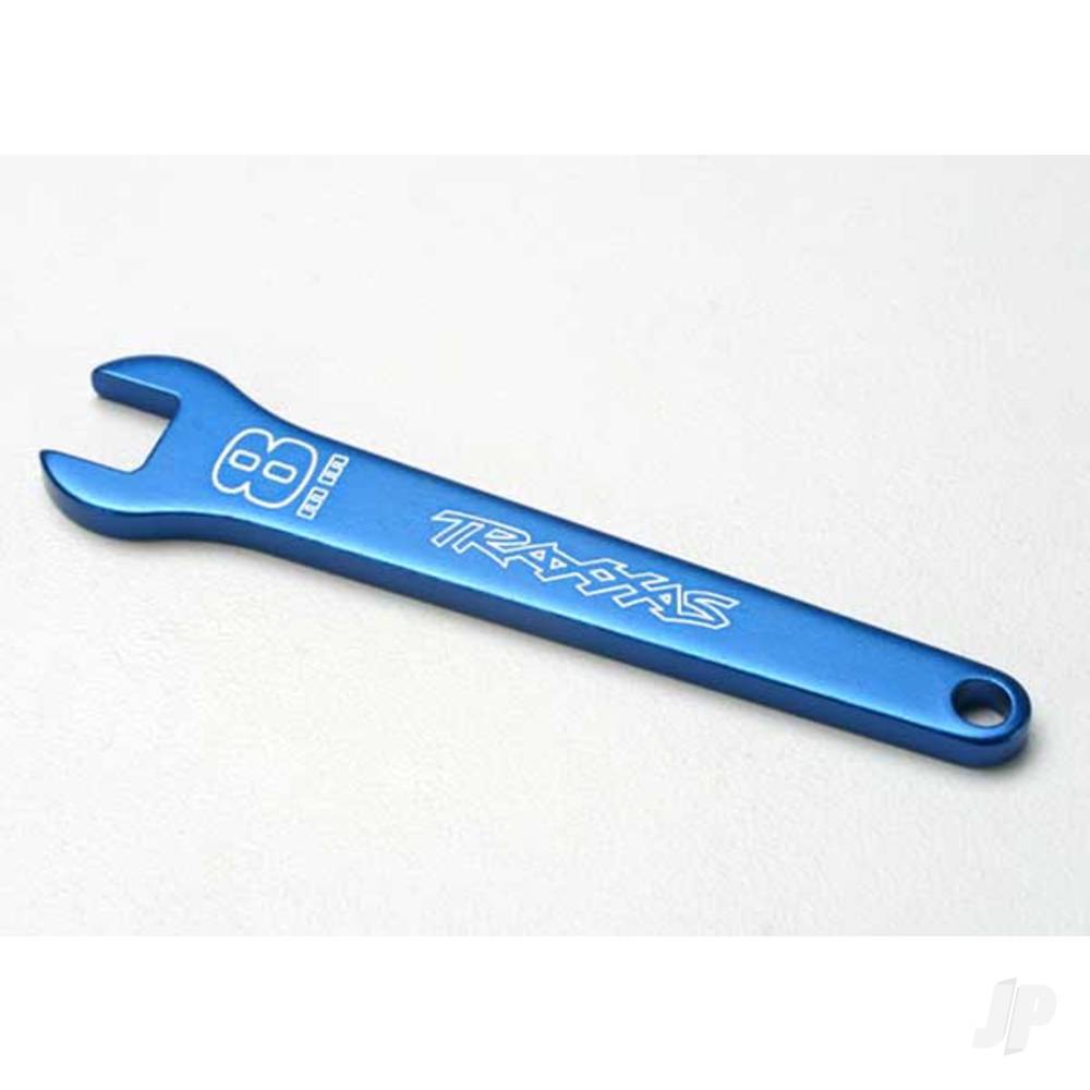 Traxxas Flat wrench, 8mm (Blue-anodised aluminium)