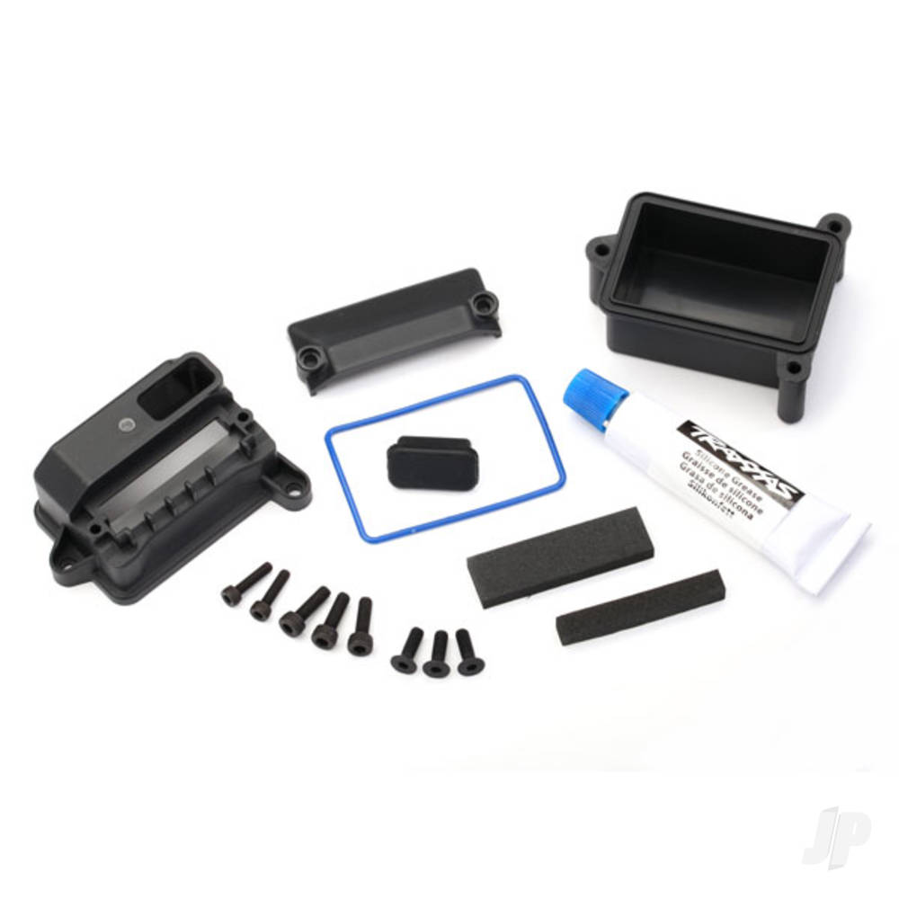 Traxxas Receiver Box & Mounting hardware