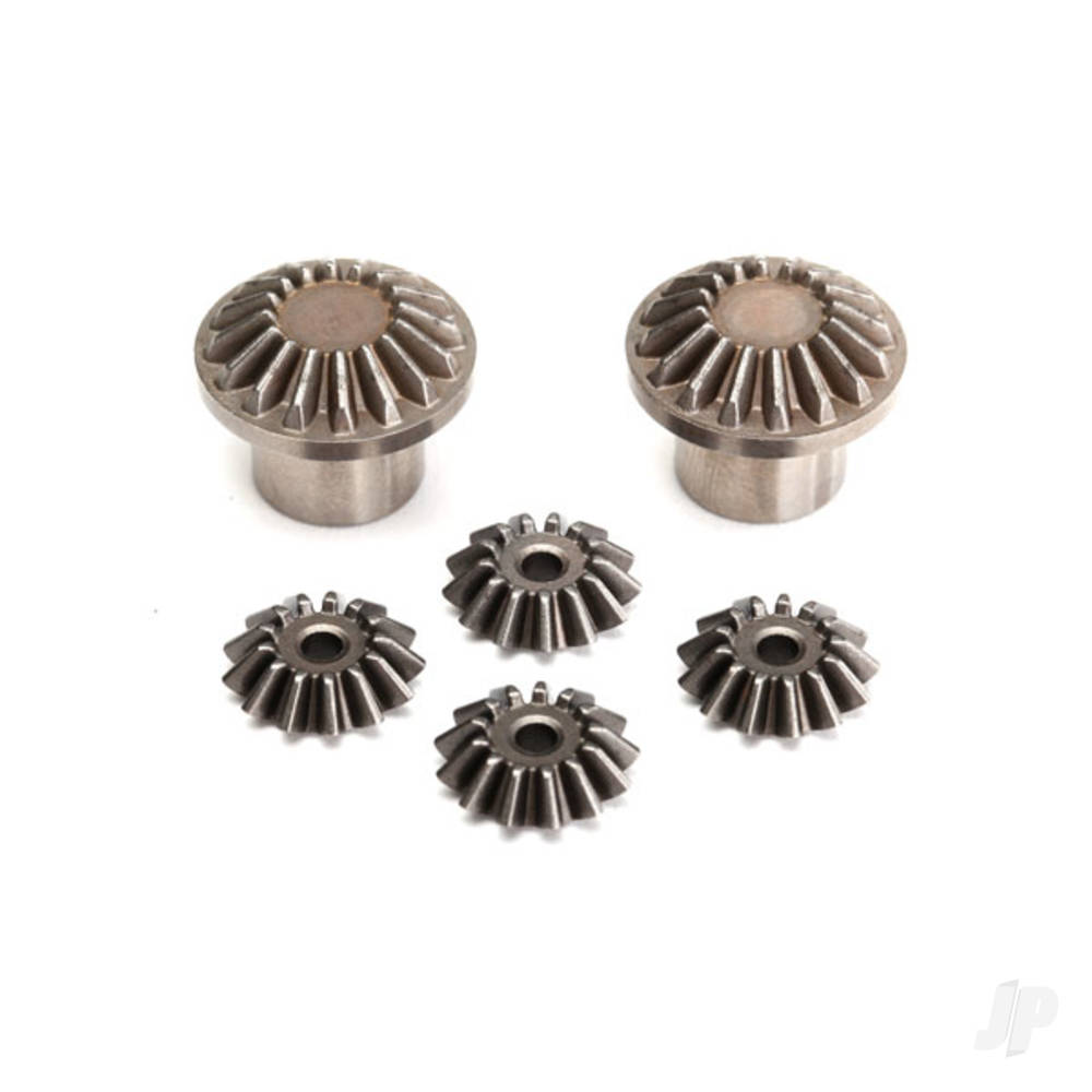 traxxas-gear-set-rear-differential-output-gears-2-pcs-spider-gears-4-pcs-8581-required-to-build-complete-differential