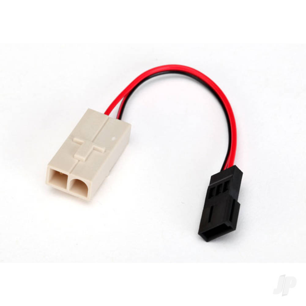 Traxxas Adapter, Molex to Traxxas receiver battery pack (for charging) (1pc)