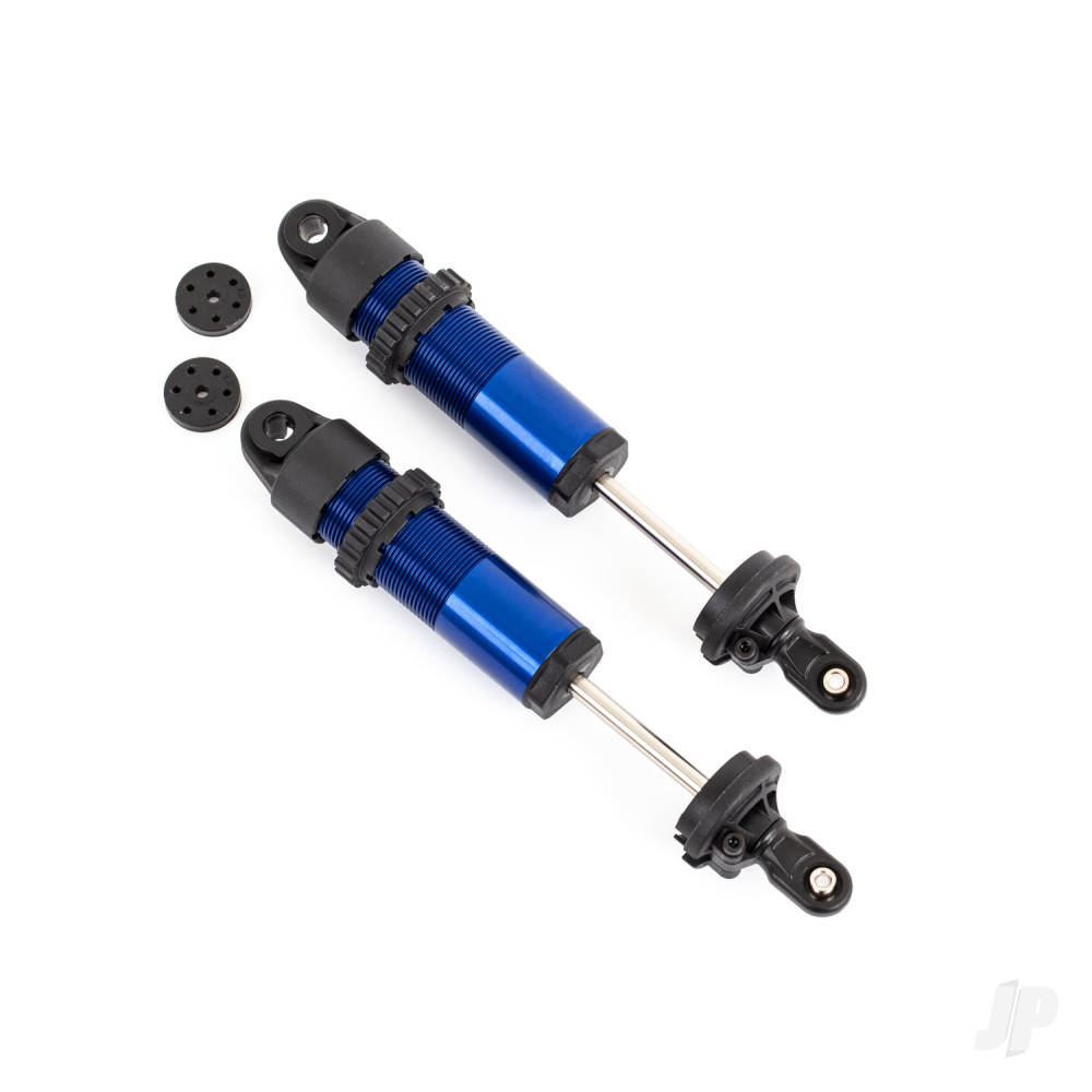 traxxas-shocks-gt-maxx-long-aluminium-blue-anodised-fully-assembled-without-springs-2-pcs