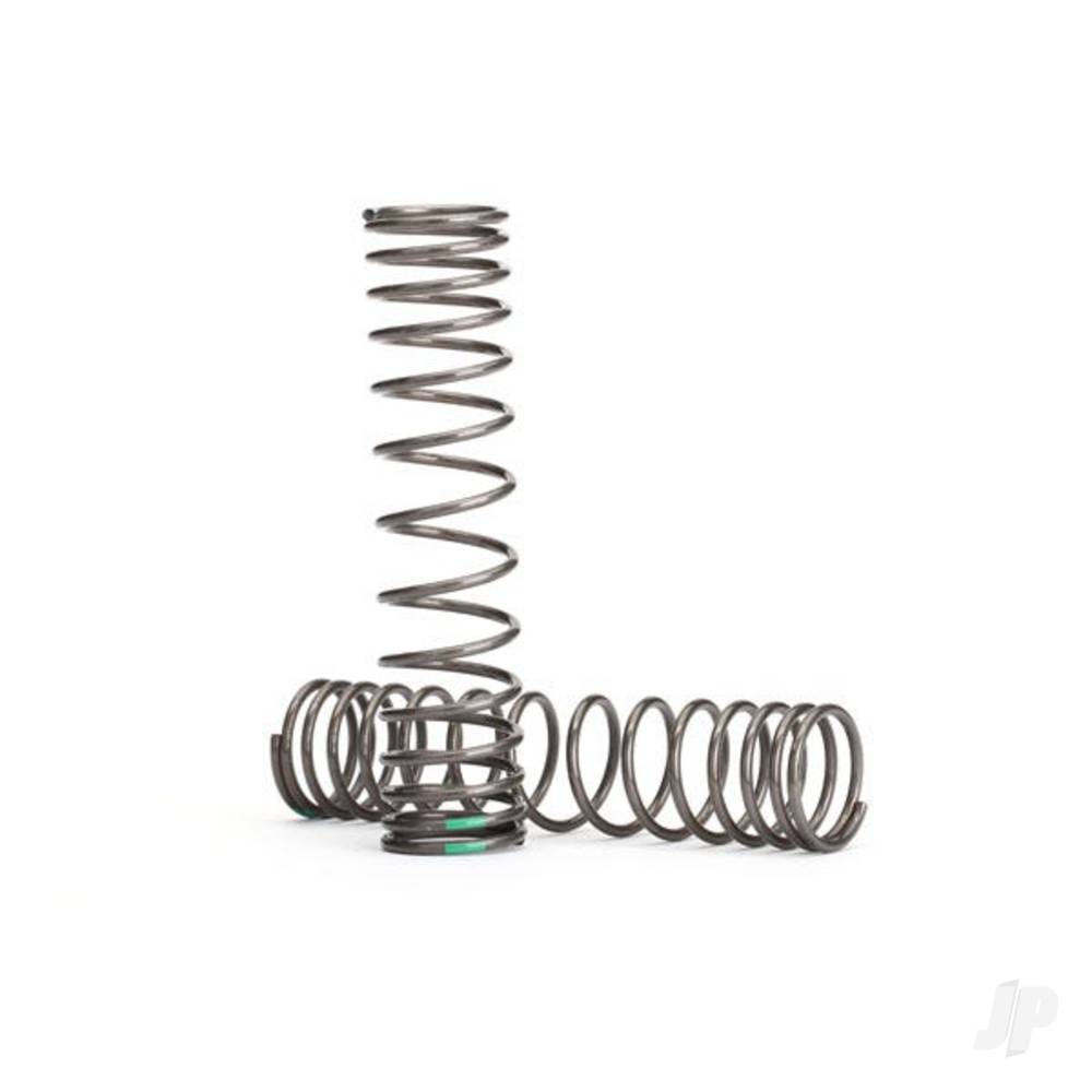 traxxas-spring-shock-139mm-natural-finish-gtr-progressive-1146-rate-green-stripe-2-pcs