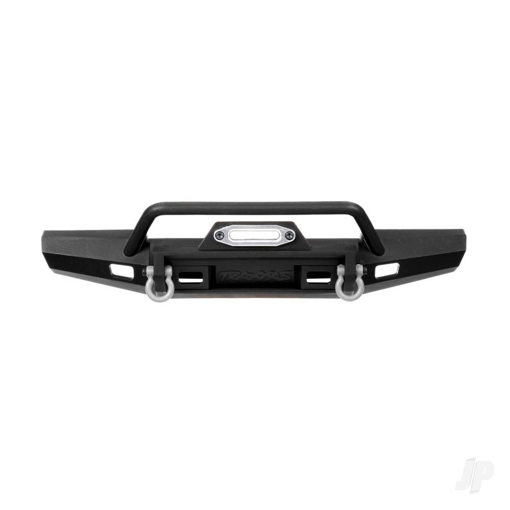 traxxas-bumper-front-winch-narrow-includes-bumper-mount-d-rings-fairlead-hardware-fits-trx-4-land-rover-defender-and-tactical-unit-with-8855-winch-200mm-wide