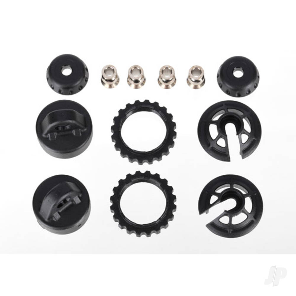 traxxas-caps-spring-retainers-gtr-long-xx-long-shock-upper-cap-2-pcs-hollow-balls-4-pcs-bottom-cap-2-pcs-upper-retainer-2-pcs-lower-retainer-2-pcs