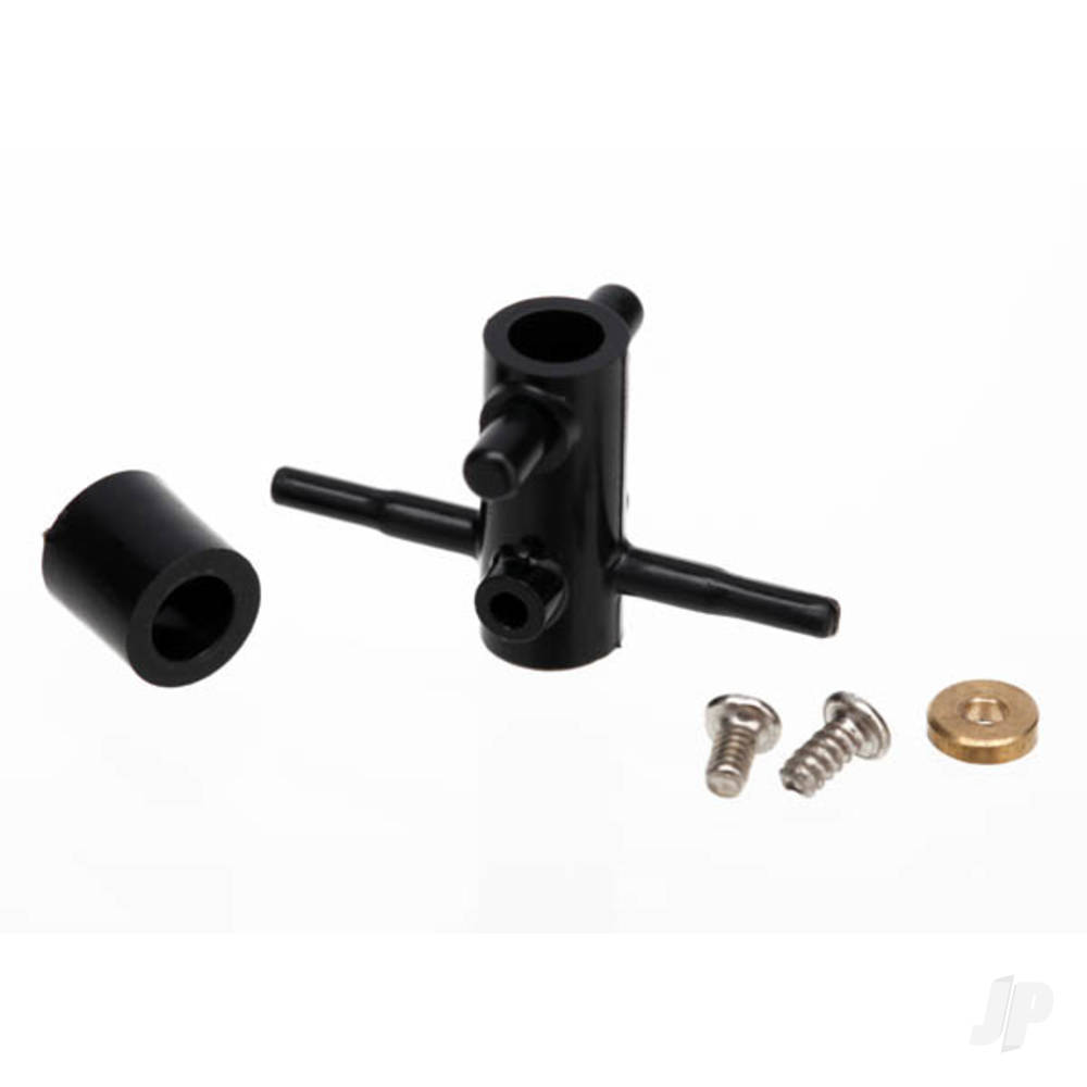 Traxxas Rotor head, lower (1pc) / screws (2 pcs)