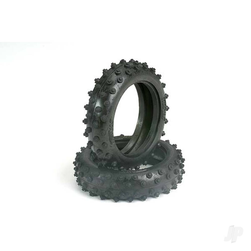 Traxxas Tyres, 2.1in Spiked (Front) (2 pcs)