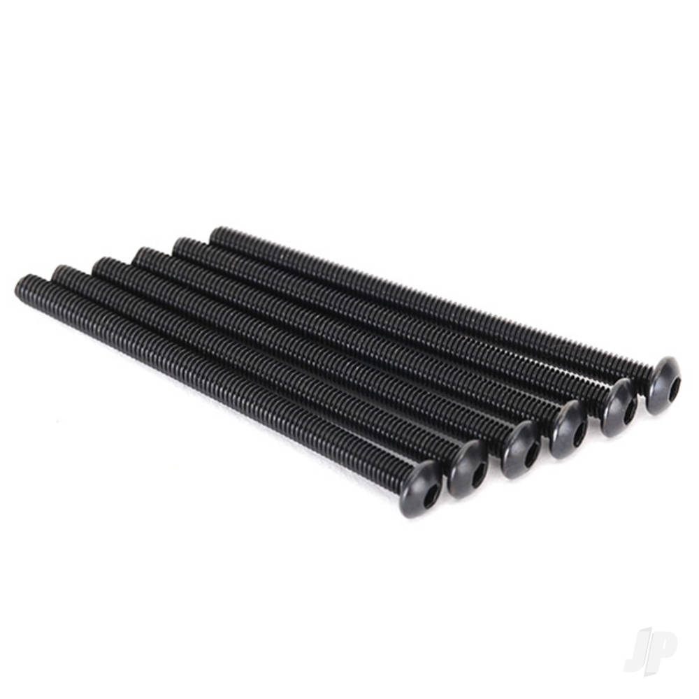 Traxxas Screws, 3x45mm button-head machine (hex drive) (6 pcs)