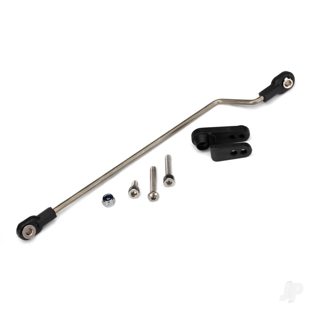 traxxas-rudder-pushrod-assembled-servo-horn-3x18mm-bcs-stainless-1pc-3x15mm-cs-stainless-1pc-3x6mm-cs-stainless-1pc-nl-30-1pc