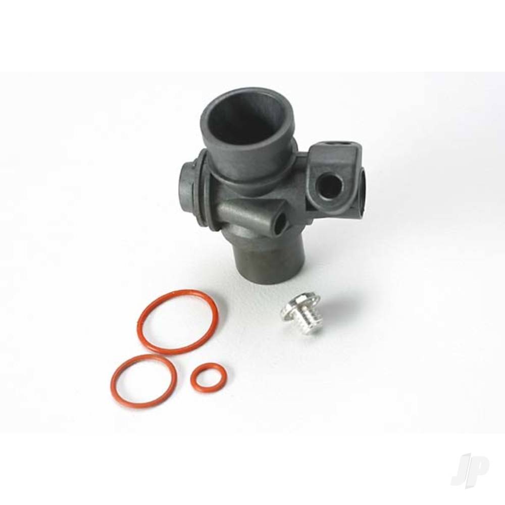 Traxxas Carburetor Body / fuel inlet plug / 5x.9mm O-ring (1-each) (TRX 2.5, 2.5R)