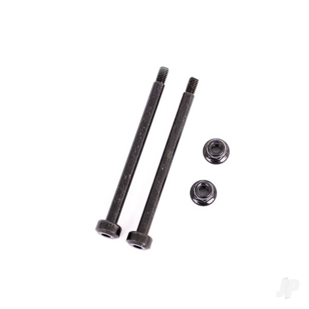 Traxxas Suspension pins, outer, front, 3.5x48.2mm (hardened steel) (2) / M3x0.5mm NL, flanged (2)