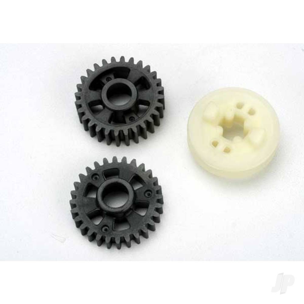 Traxxas Output gears, forward & reverse / drive dog carrier