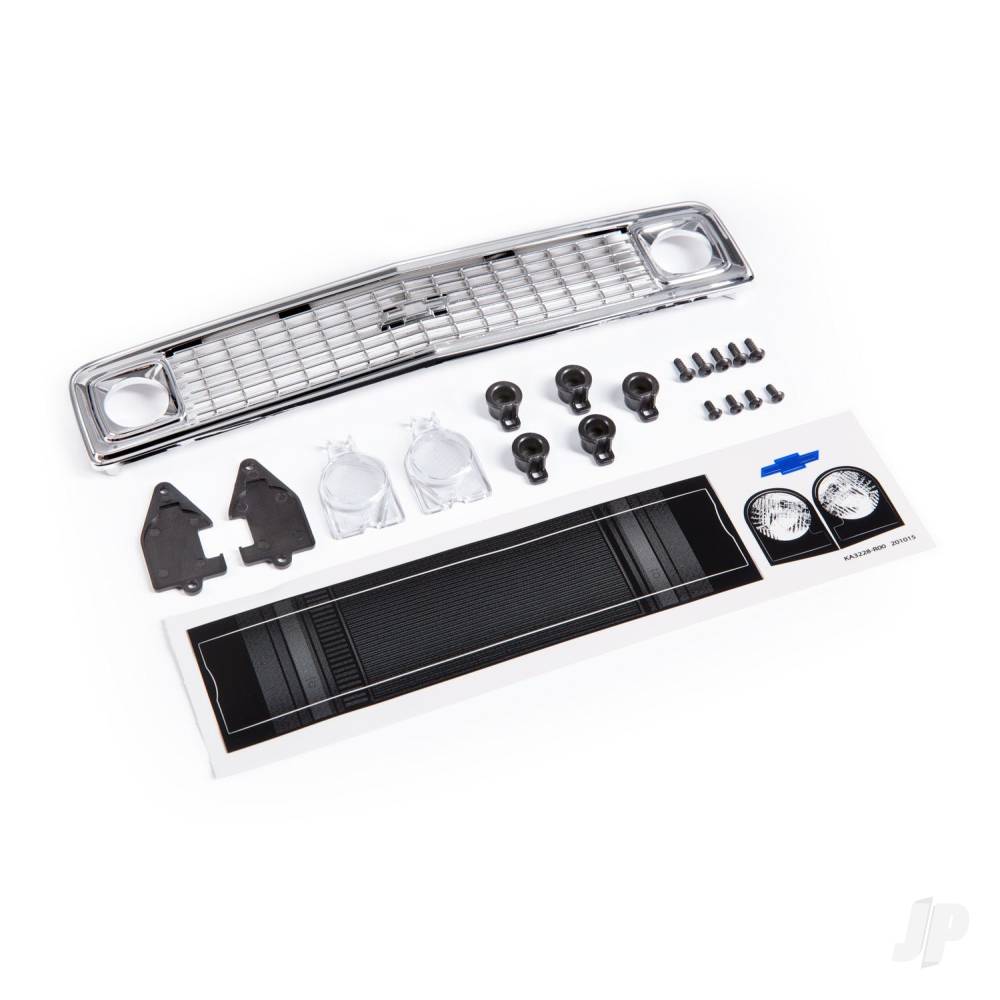 traxxas-grille-chevrolet-blazer-1972-grille-retainers-5-headlight-housing-2-lens-2-26x8-bcs-5-25x6-bcs-4-fits-9111-body