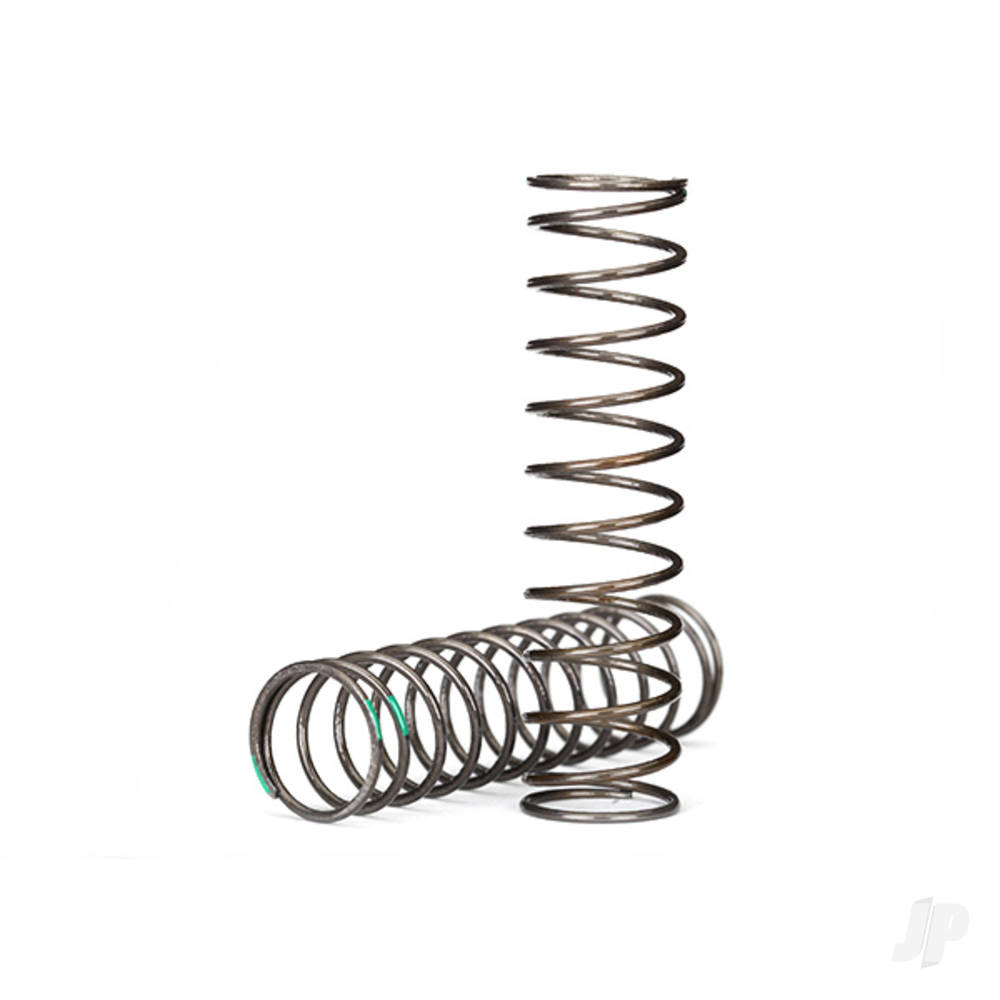 traxxas-springs-shock-natural-finish-gts-054-rate-green-stripe-2-pcs