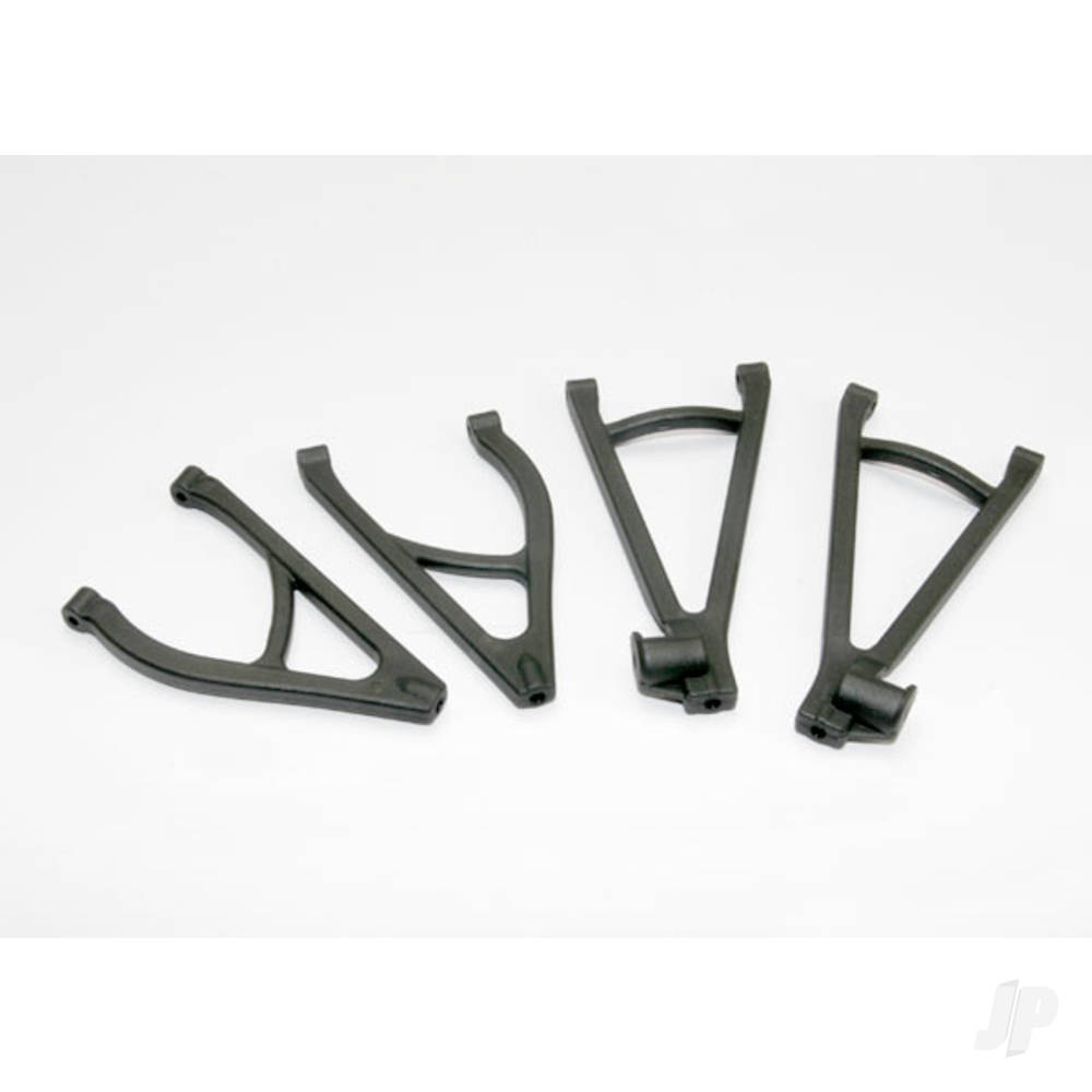 traxxas-suspension-arm-set-rear-extended-wheelbase-lengthens-wheelbase-10mm-includes-upper-right-left-and-lower-right-left-arms