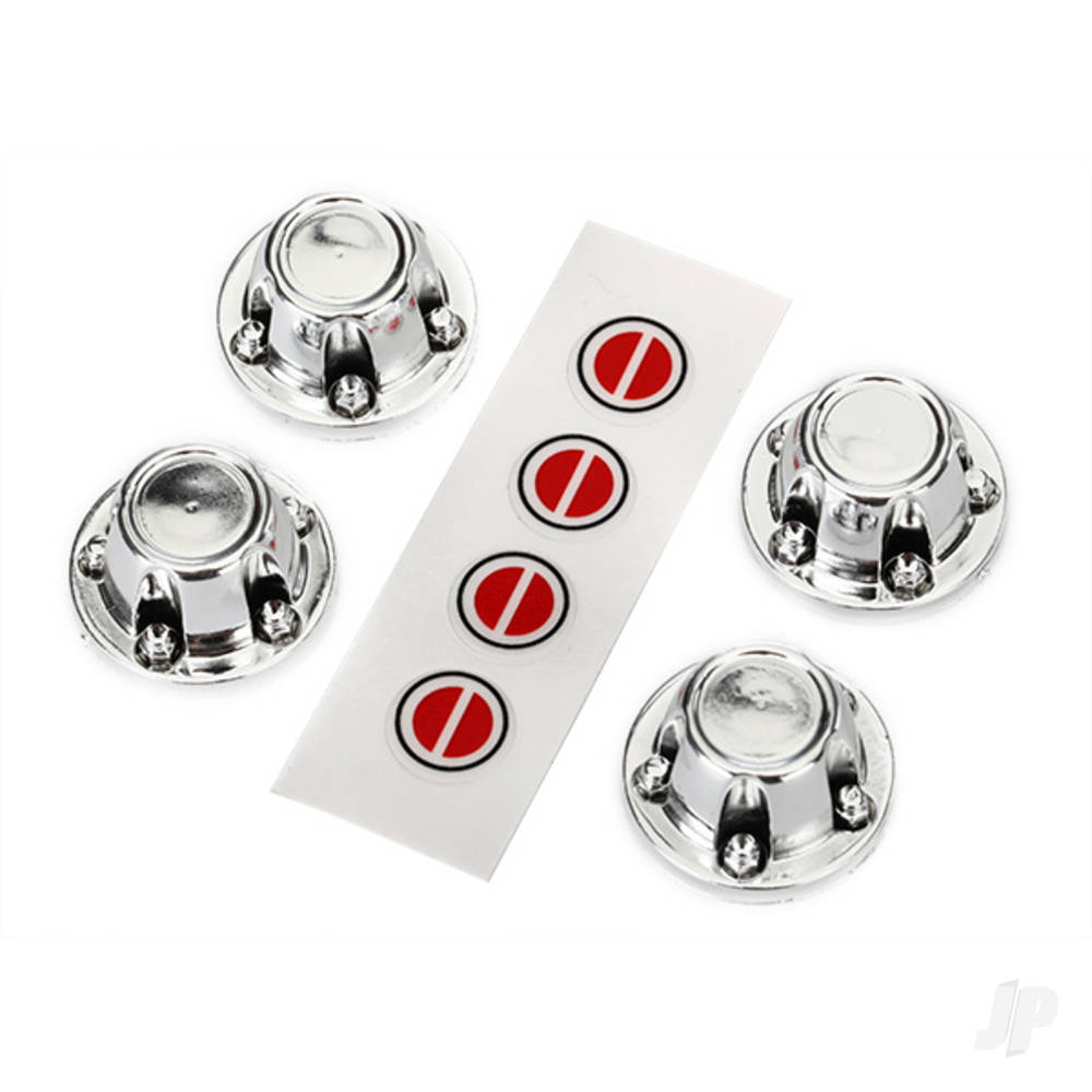 traxxas-center-caps-wheel-chrome-4-pcs-decal-sheet-requires-8255a-extended-stub-axle-2