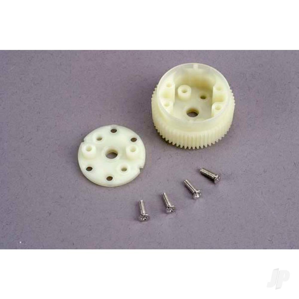 Traxxas Main diff gear with side cover plate & screws