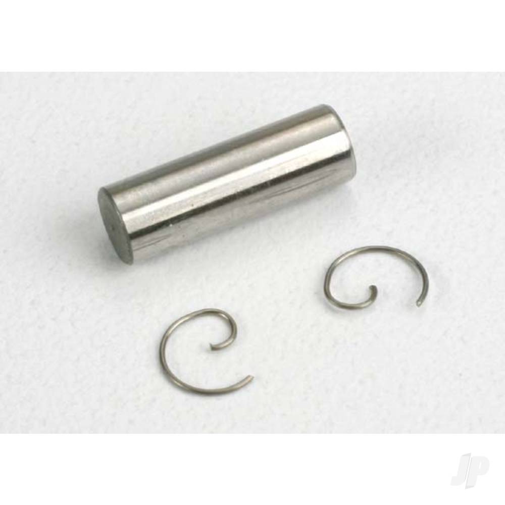 Traxxas Wrist pin / wrist pin clips (2 pcs) (TRX 2.5, 2.5R)