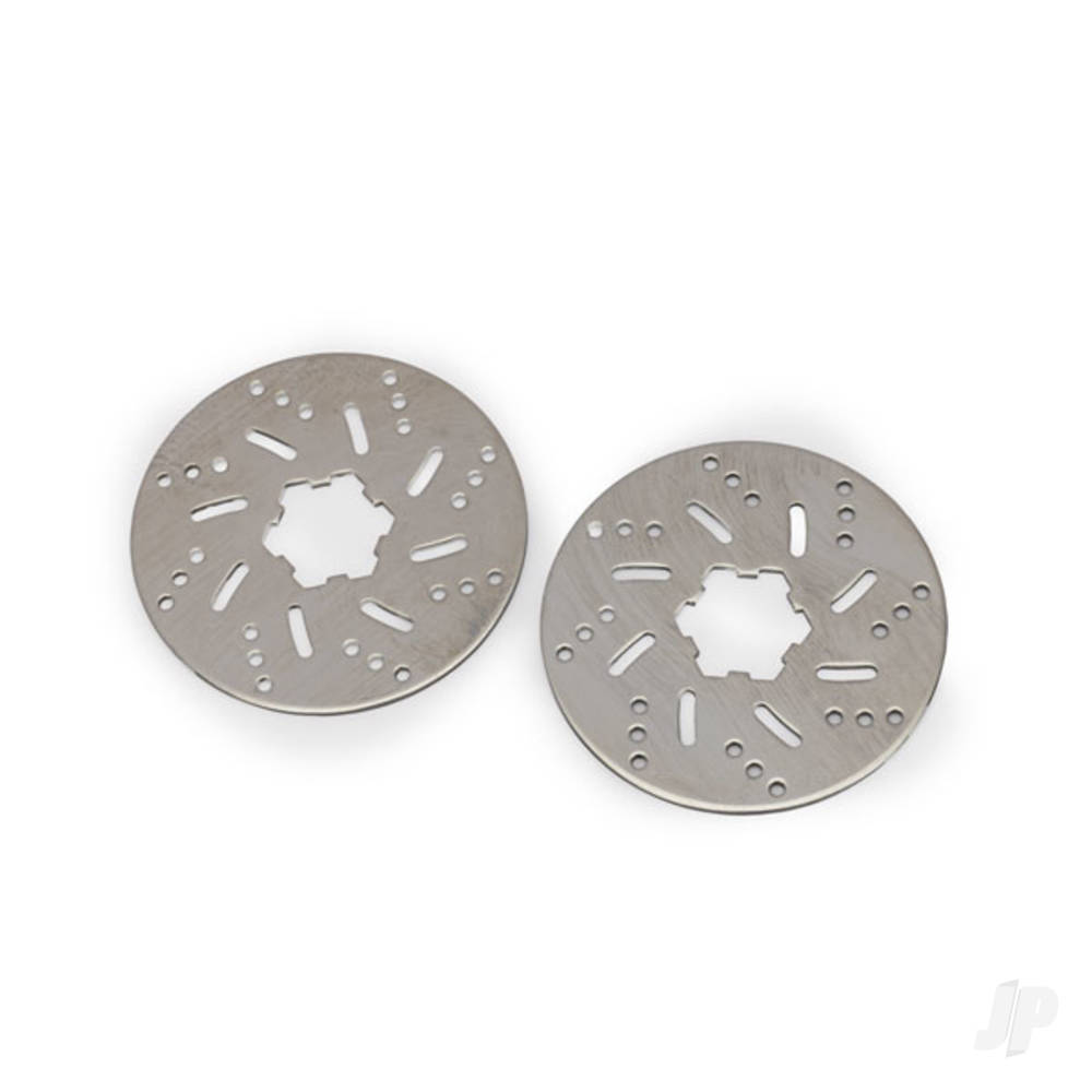 Traxxas Brake disc, front (82mm) (stainless steel) (2)