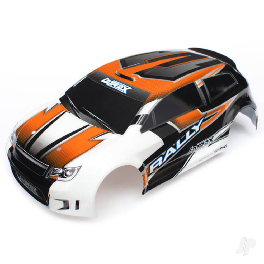 Traxxas Body, LaTrax 1:18 Rally, Orange (painted) / decals