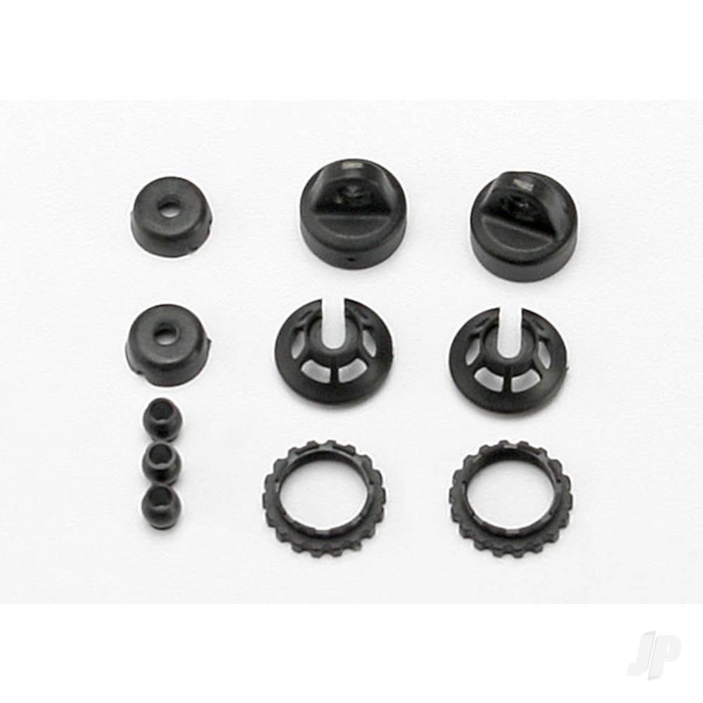 traxxas-caps-spring-retainers-gtr-shock-upper-cap-2-pcs-hollow-balls-4-pcs-bottom-cap-2-pcs-upper-retainer-2-pcs-lower-retainer-2-pcs