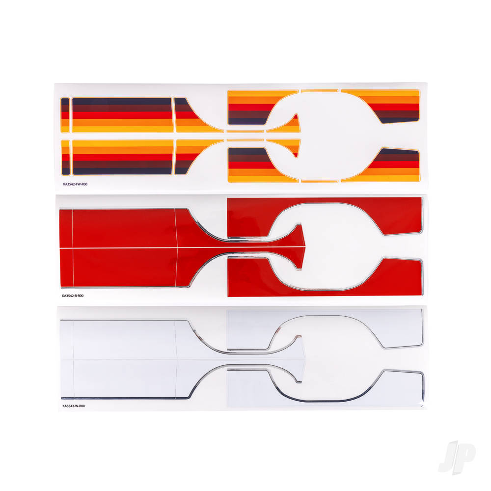 Traxxas Decal sheet, Ford F-150 (1979) (Red, White, & freewheel) (fits #9230 body)