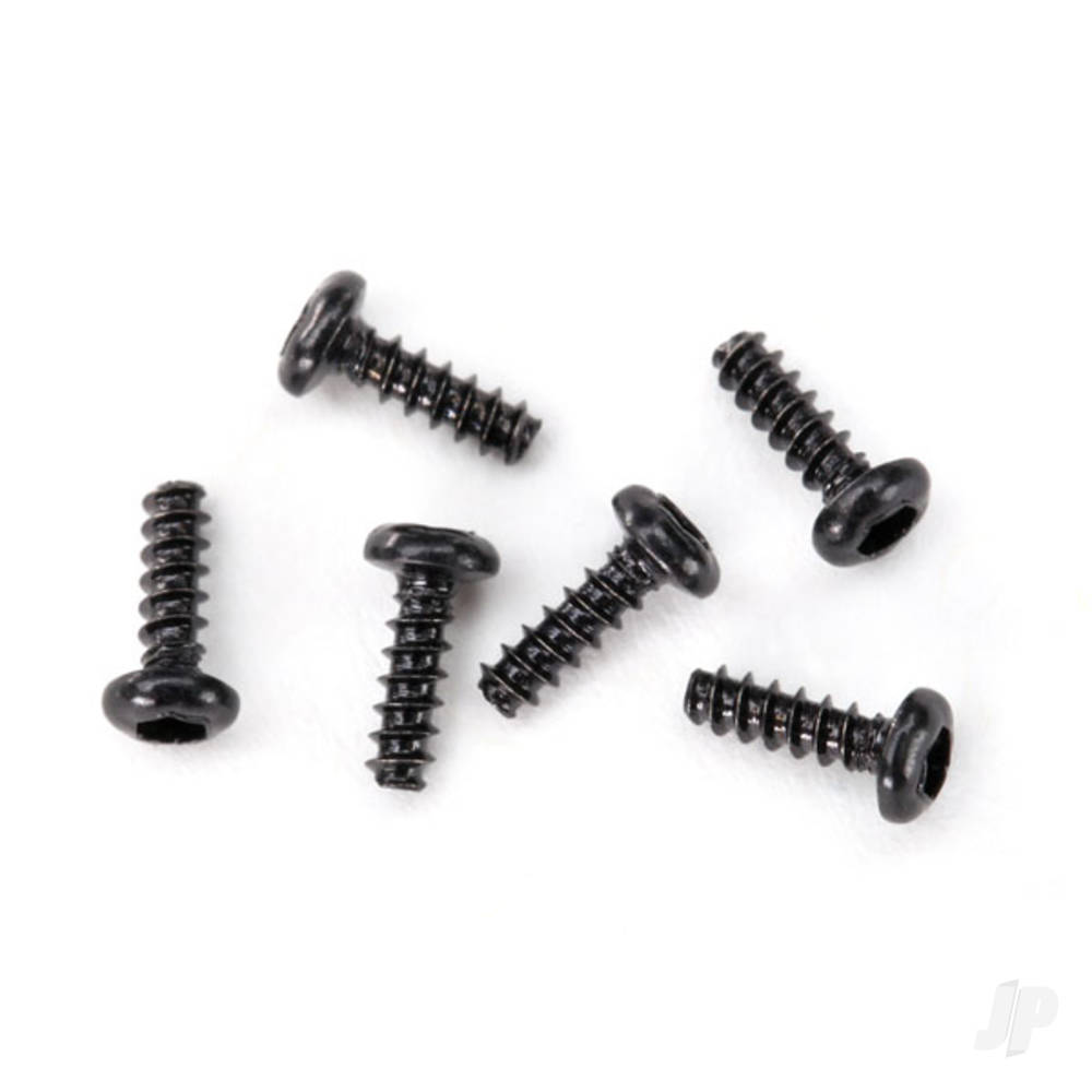 Traxxas Screws, 1.6x5mm button-head, self-tapping (hex drive) (6 pcs)