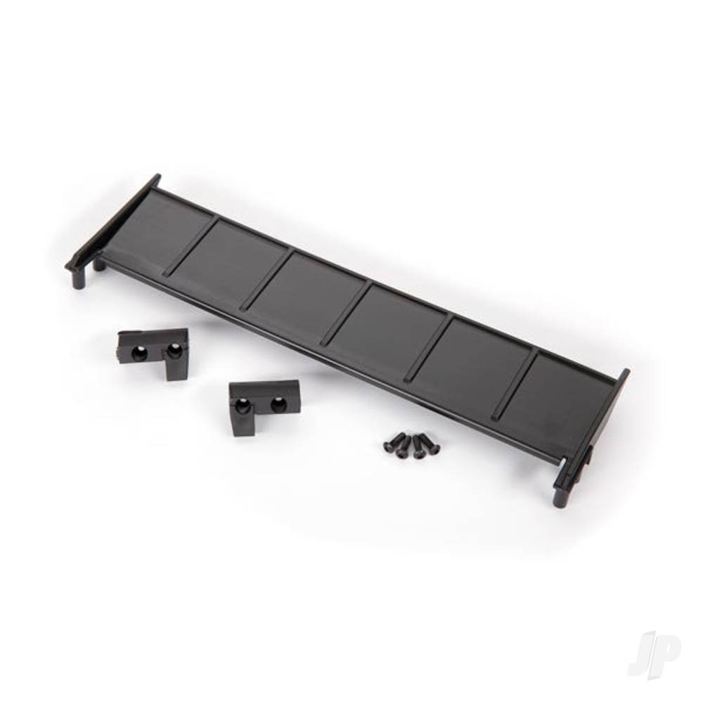 Traxxas Wing, Chevrolet C10 / support / side plates (left & right) / 3x10 BCS (4)