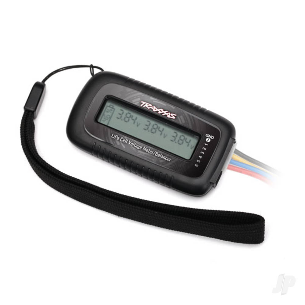 traxxas-lipo-cell-voltage-checker-balancer-requires-2938x-adapter-for-traxxas-id-batteries