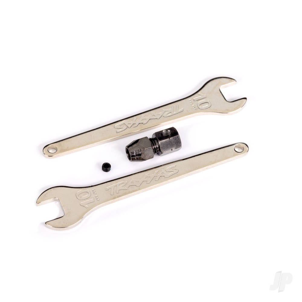 traxxas-motor-coupler-collet-style-gs-4x3-with-threadlock-1-wrench-10mm-2