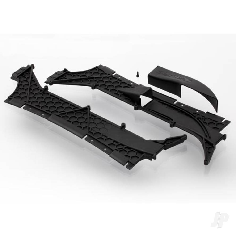 Traxxas Tunnels, left & right / vent cover / 3x8mm CS (1pc)