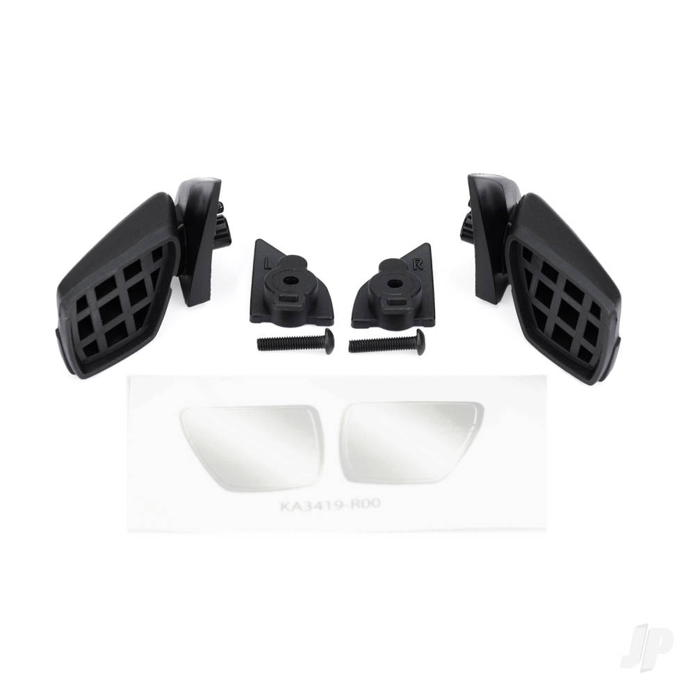 traxxas-side-mirrors-left-right-mirror-mounts-left-right-3x14mm-bcs-2-attaches-to-10111-body