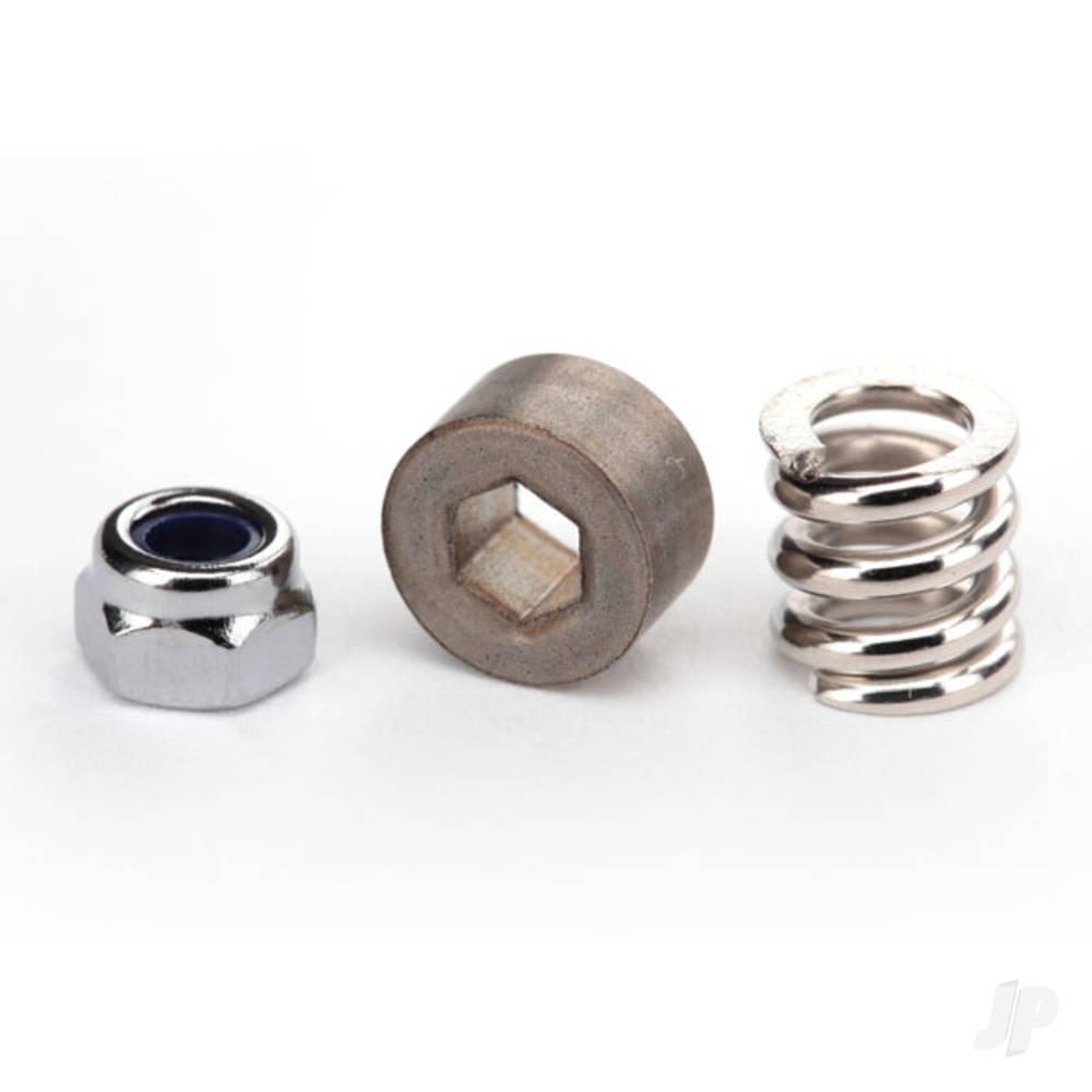 Traxxas Slipper tension spring (high rate) / spur gear bushing & locknut