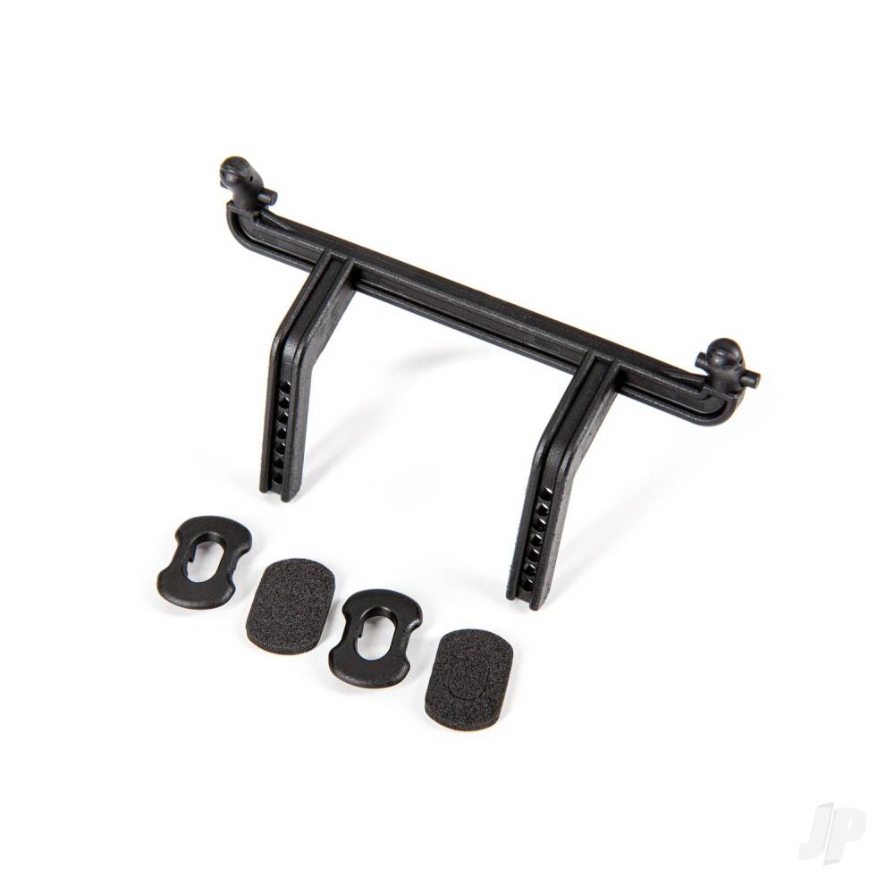 Traxxas Body post, rear / body washers, foam (2 pcs) / pivot (2 pcs)