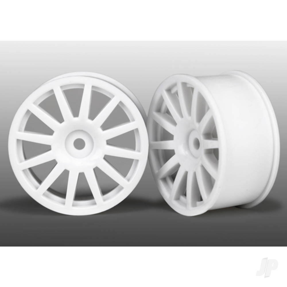 Traxxas Wheels, 12-Spoke (White) (2 pcs)