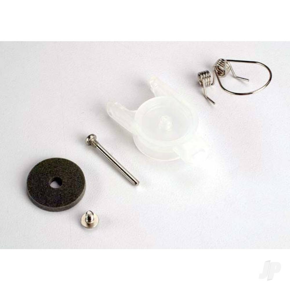 Traxxas Fuel Tank rebuild kit (contains cap, foam seal, screw, spring, and screw pin) (Replaces old style with primer bulb)