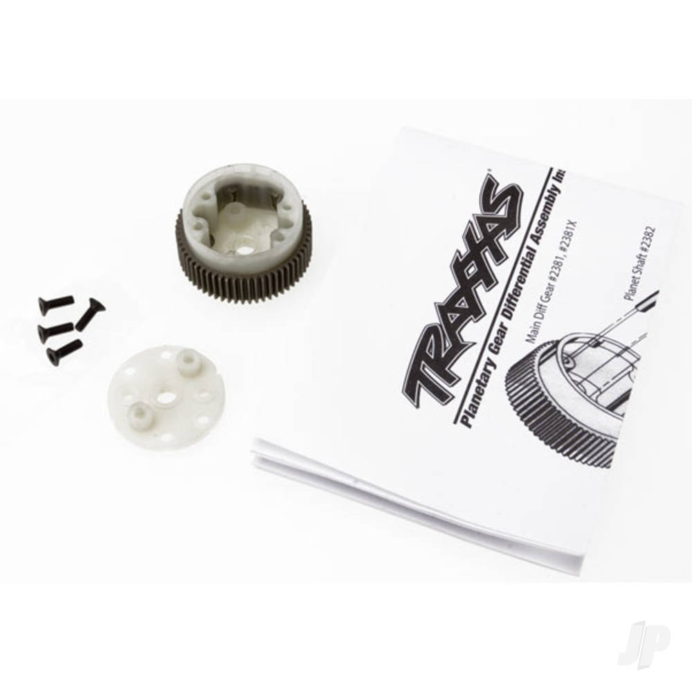 traxxas-main-diff-with-steel-ring-gear-side-cover-plate-screws-bandit-stampede-rustler