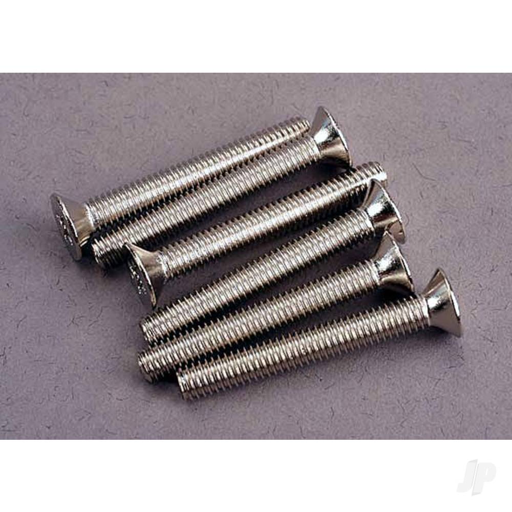 Traxxas Screws, 4x30mm countersunk machine (6 pcs)