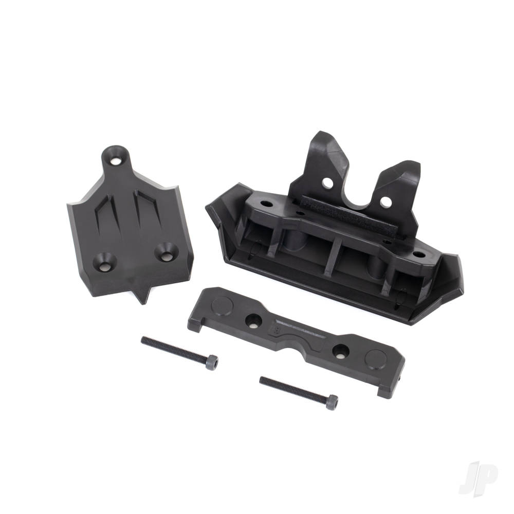 Traxxas Bumper, Front / Skid plate, front / tie bar mount, front / 3x25 CS (2)