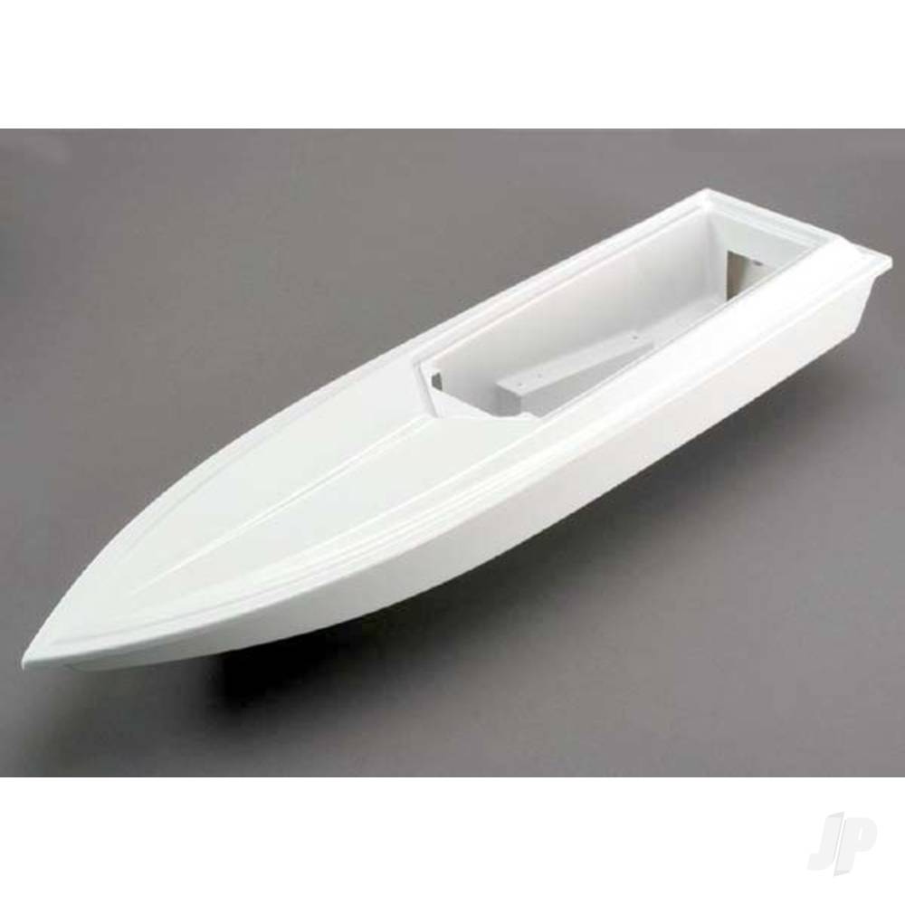 Traxxas Hull & lower deck assembly with foam flotation