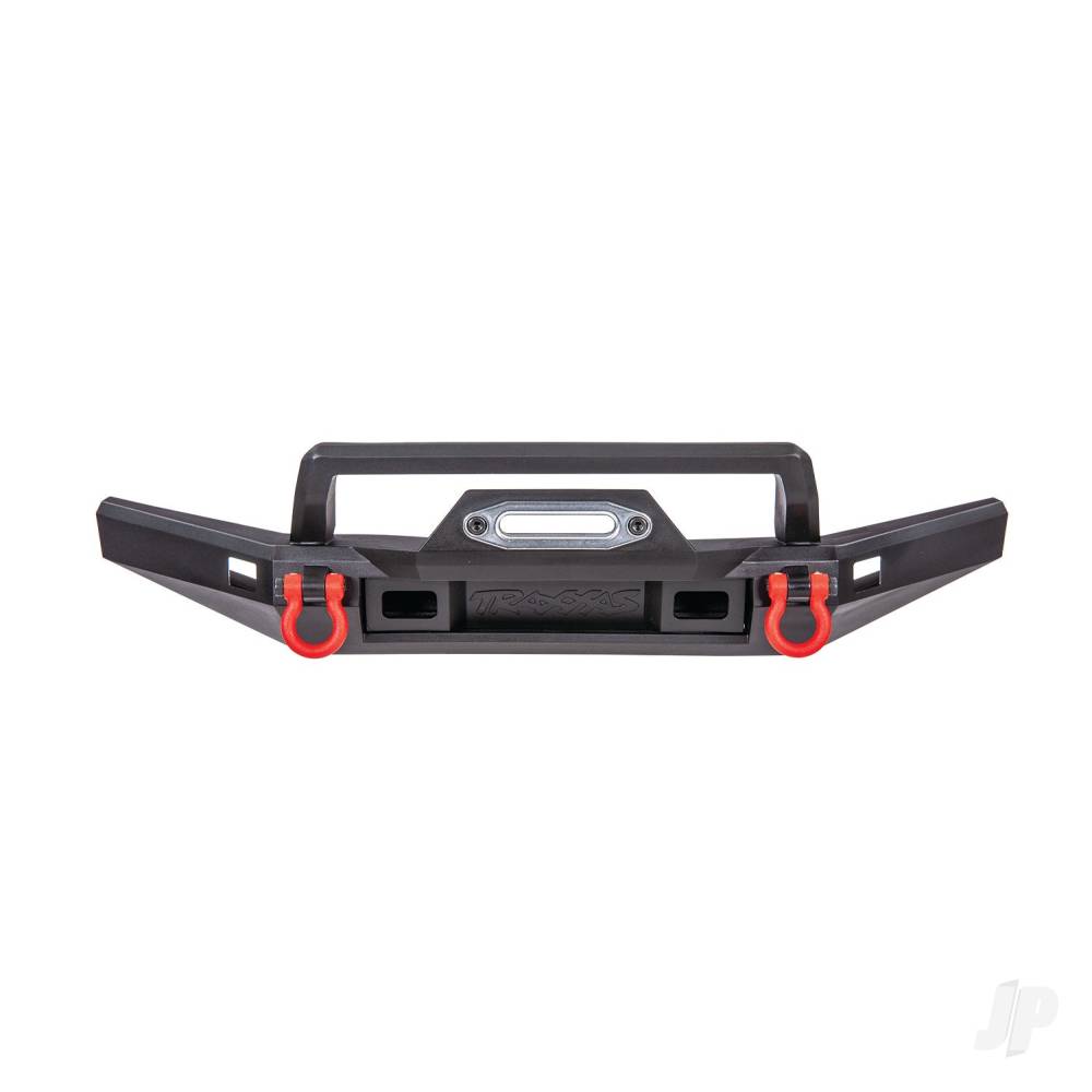Traxxas Bumper, Front, winch, TRX-4 Sport (includes bumper mount, D-Rings, fairlead, hardware) (fits TRX-4 Sport with 8855 winch) (191mm wide)