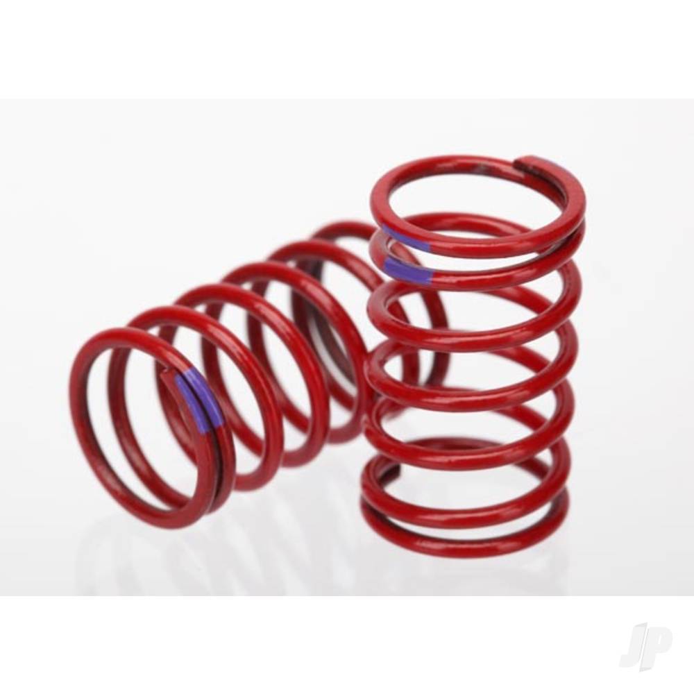 Traxxas Spring, shock (GTR) (3.2 rate, purple) (1:16 Summit) (1 pair)