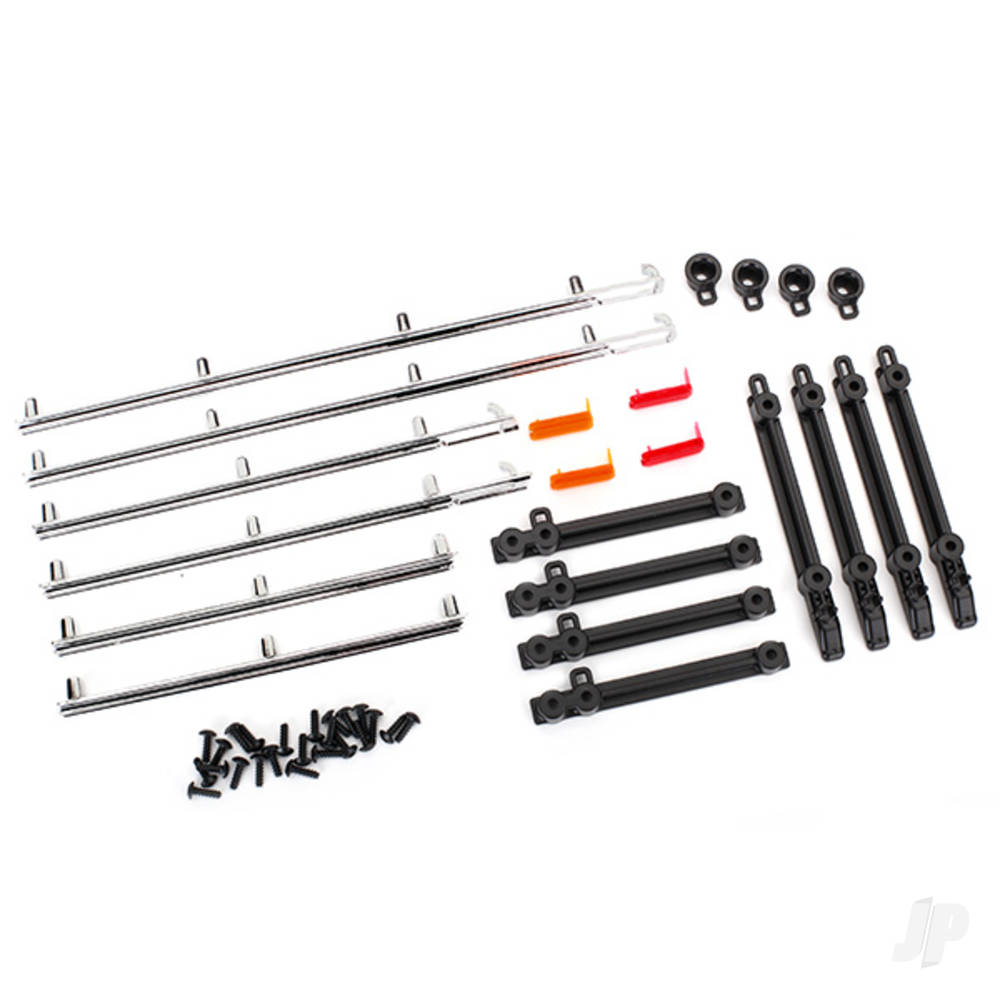 traxxas-side-trim-left-right-chrome-retainers-led-lens-26x8-bcs-24-fits-8010-body