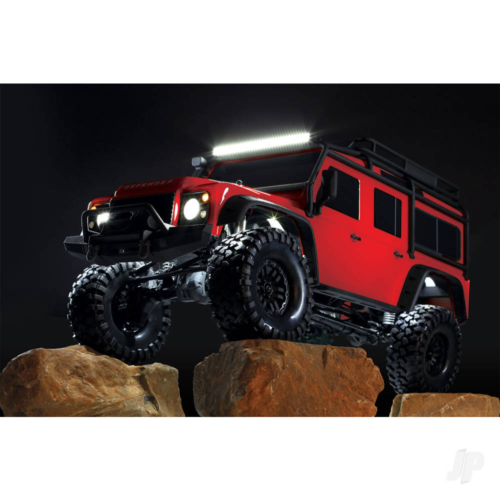 Traxxas LED light bar kit (Rigid) / power supply, TRX-4-3