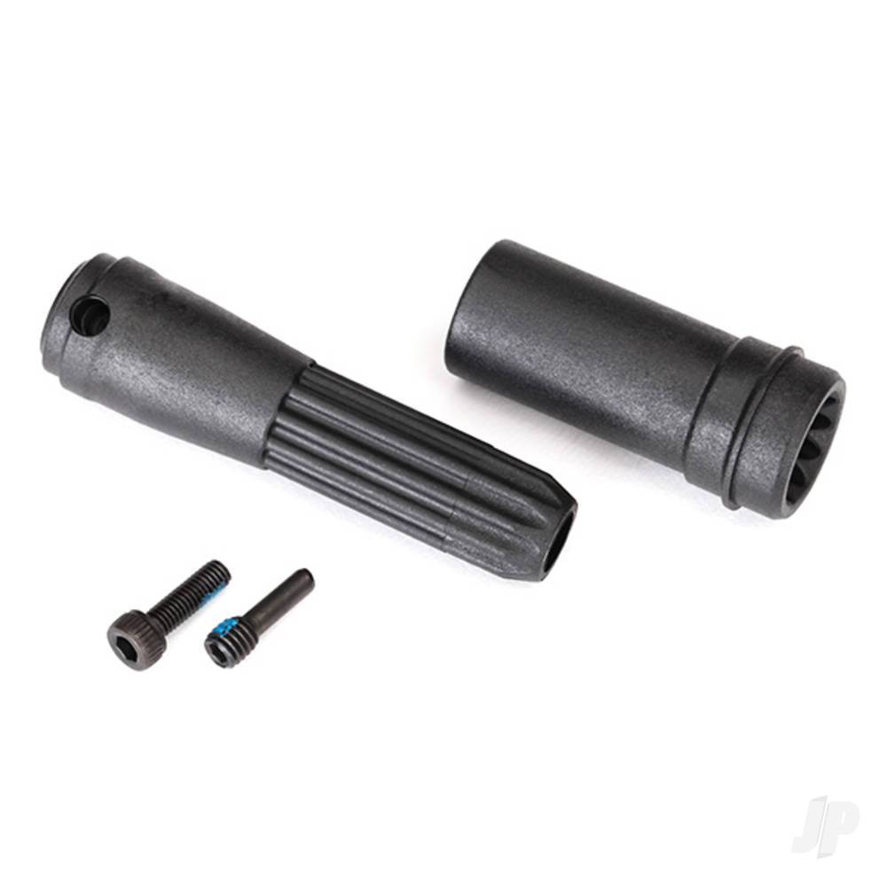 Traxxas Driveshafts, Centre Front / 4mm screw pin (1pc) / 3x10 CS (1pc)