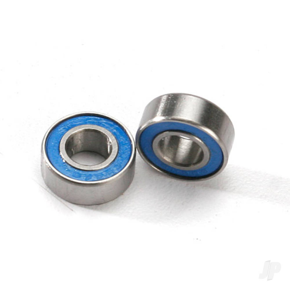 Traxxas Ball bearings, Blue rubber sealed (6x13x5mm) (2 pcs)