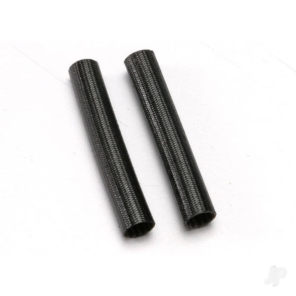 Traxxas Heat shield tubing, fibreglass (2 pcs) (Black)
